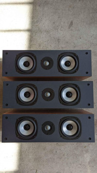 Fluance LCR SV10c Home Theater Speakers