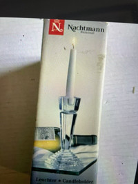 Nachtmann Lead Crystal candle holder