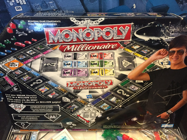 Monopoly Millionaire Board Game Hasbro Bi-Lingual English/French in Toys & Games in Winnipeg - Image 4