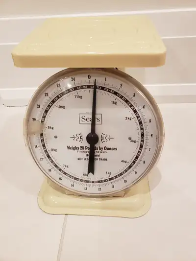 Vintage Sears Kitchen Scale, View more