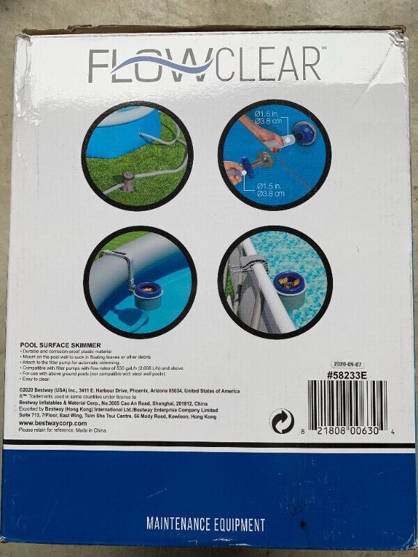 Flow Clear Pool Surface Skimmer in Hot Tubs & Pools in Markham / York Region - Image 3