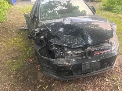 2019 Volkswagen GTI starts and can moves has 73000km pretty beat up but maybe the right person can f...