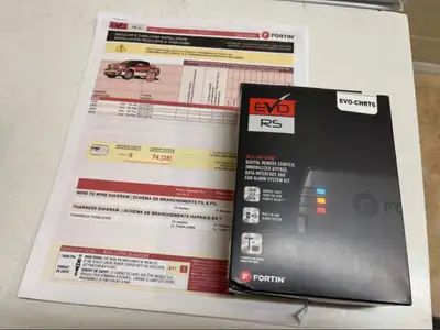 Fortin Evo-CHRT-6 Ram 1500 remote starter