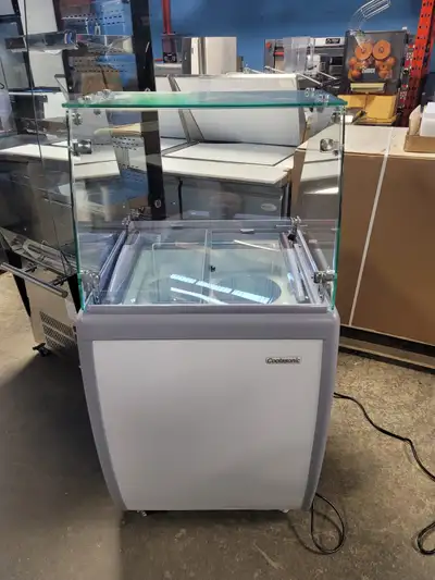 Brand New 26" Ice Cream Dipping Freezer with Sneeze Guard, View more