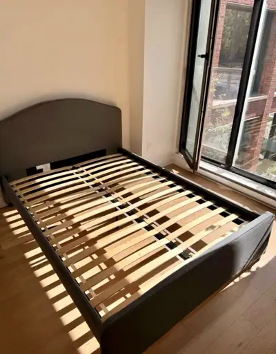 Lit double IKEA Bed + Matelas, View more