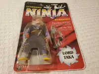 VIintage Hasbro guerriers ninja warriors Lord Taka
