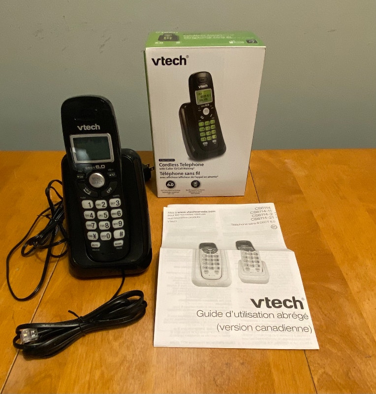Cordless Telephone with Caller ID/Call Waiting Home Phones