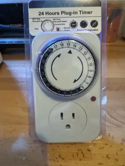 NEW - 24 Hours Plug-in Timer, View more