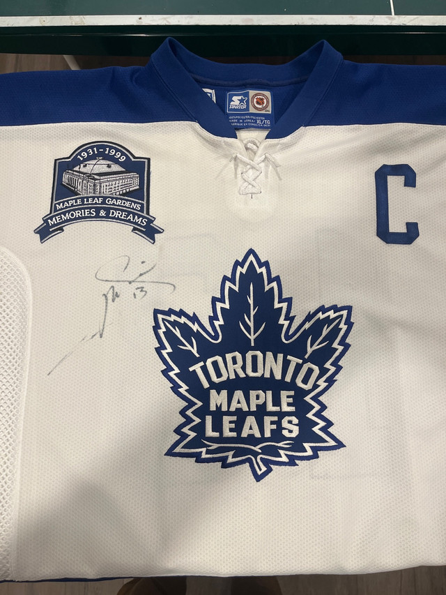 Mats Sundin Signed Leafs Jersey in Arts & Collectibles in Hamilton - Image 2