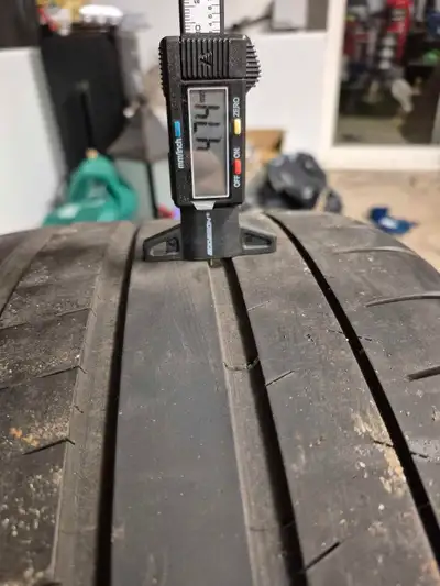 275/55zr19 100y rear tires from supra. Good for at least 2 seasons or cheap enough just to do burn o...