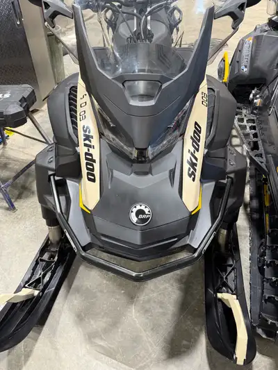 like-new 2023 Ski-Doo Skandic LE, a robust snowmobile designed for both utility and recreational use...
