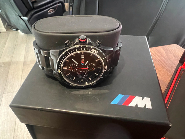 Genuine BMW M Power Racing Division Stainless Steel Wrist Watch! in Jewellery & Watches in Calgary - Image 3