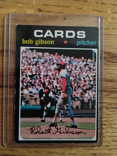 BOB GIBSON 1971 OPC #450 VERY GOOD!, View more