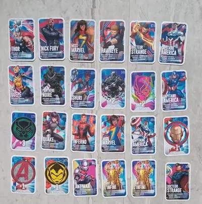 $10.00 pour 60 cartes 1 - 3- 4- 6-7-8-9-10-12-14-15-16-17-20-21-22-23-25-26-27-28-29-30-31-32-33-34-...