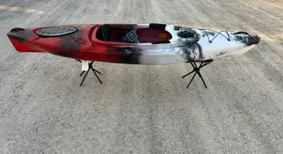 New! Ultra Light Strider XPE 10’ Recreational Kayak- Red/White, View more