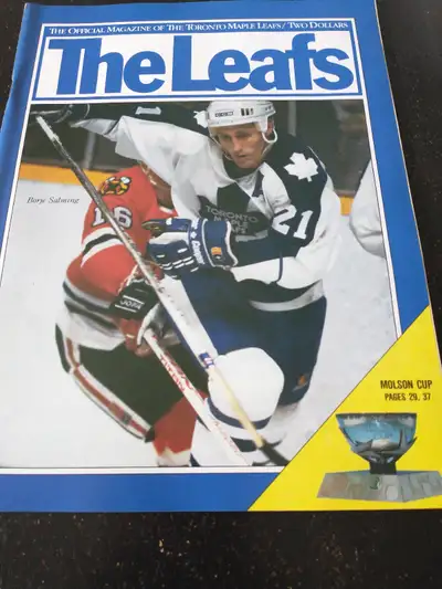 1987-1988 Toronto Maple Leafs program vs Boston Bruins, View more