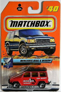 Matchbox 1/64 Mercedes-Benz G Wagon Diecast Car