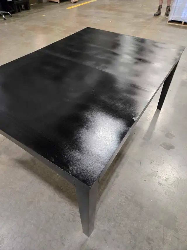 Black table refinished top in Dining Tables & Sets in Dartmouth - Image 5