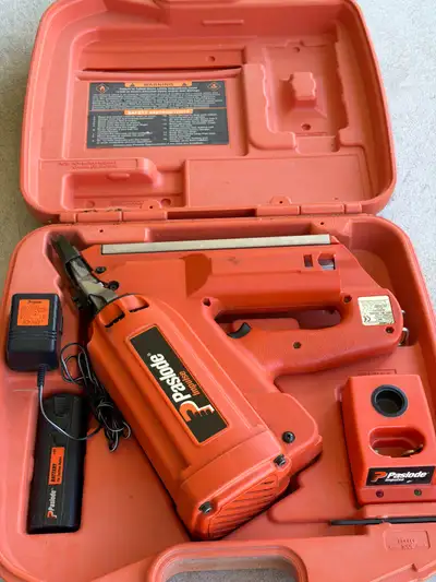 Paslode Impulse, model IMCT. Has been in storage for many years. Good condition. Battery needs repla...