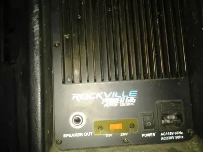 Rockville RPD-128K (Power 616) 12" Powered PA Speaker 300 watt a, View more
