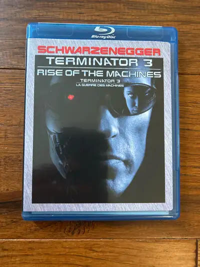 Terminator 3 Blu-ray movie for sale this movie stars Arnold Schwarzenegger. I come to Barrie once a...