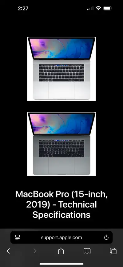 MacBook Pro 15”, View more