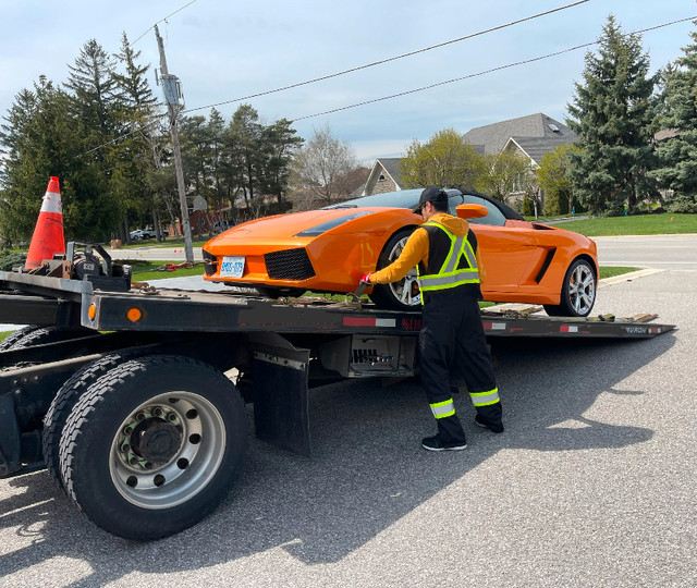 Flatbed Towing  Services  ☎️   647-248-2320 Affordable Roadside in Towing & Scrap Removal in Markham / York Region