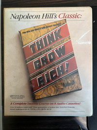 Napoleon Hill's Classic: Think and Grow Rich Cassette tapes