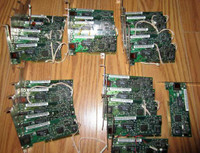 LAN 10/100Mb PCI cards (wired - cat5, a BIG lot) - HAS to GO!!!