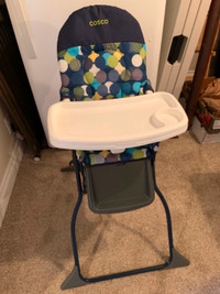 High chair and car seat