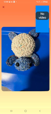 Crochet turtle 