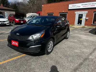 2016 Kia Rio. Powered by a 1.6 liter 4 cylinder engine with automatic transmission and 194,000 klms....
