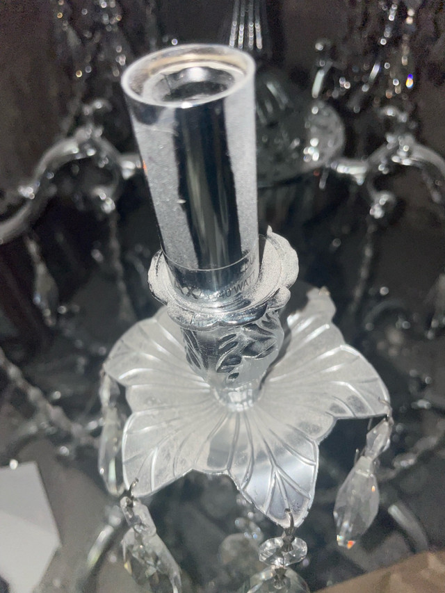 NEGOCIABLE Valeur 3267.31$ Crystal 15bulbs Metal Chandelier dans Éclairage intérieur et plafonniers  à Ville de Montréal - Image 4