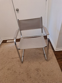 MCM chrome chair