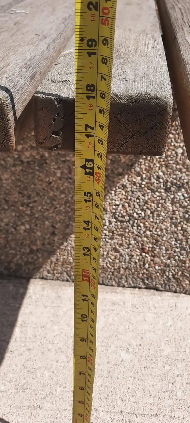 Concrete bench with backrest in Patio & Garden Furniture in Mississauga / Peel Region - Image 7