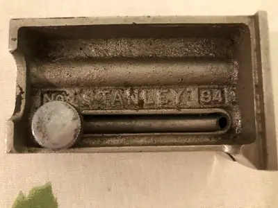 NICE VINTAGE STANLEY NO. 95 BUTT GAUGE Made in Canada. In original box,