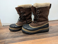 Sorel Caribou Winter adults boots, size 7