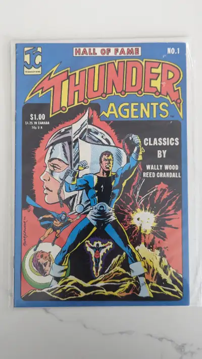 Hall of Fame-T.H.U.N.D.E.R. Agents-JC Productions issue 1 - 1983, View more