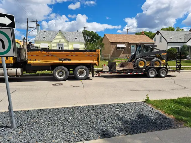 Shannon’s hauling & bobcat service  in Excavation, Demolition & Waterproofing in Winnipeg - Image 4