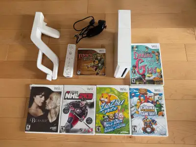 Console Nintendo Wii avec jeux, View more