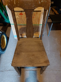 Wooden chair--vintage, antique