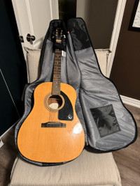 Epiphone Acoustic Guitar w/case
