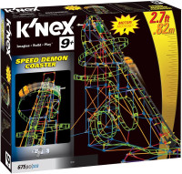 Knex Roller Coaster (pieces, box, and manual)