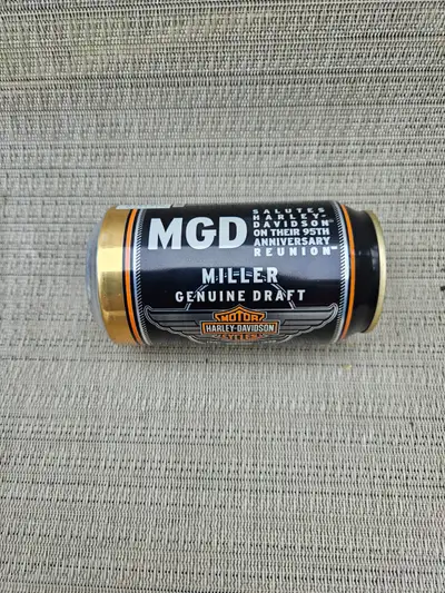 1 brand new can, in excellent condition. 95th anniversary of Harley Davidson