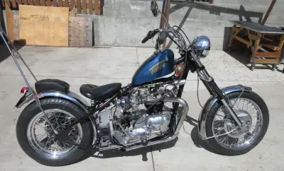 1968 Triumph 650 Chopper.1971 T120 engineOriginally chopped in 1980. I have retained the original de...