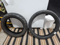 Like new Dunlop motorcycle tires 