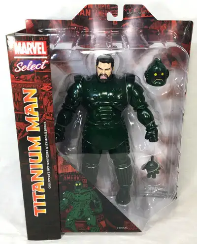 Marvel Select TITANIUM MAN Action Figure, View more