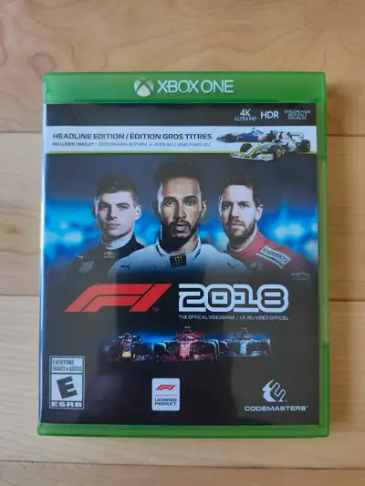 xbox one F1 2018 NO DISC, View more