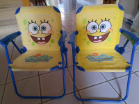SpongeBob folding camp and beach chair for kids