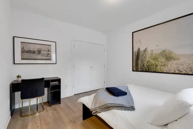 Bright Furnished Room–Downtown/Metro–$900–Short Term – Monthly